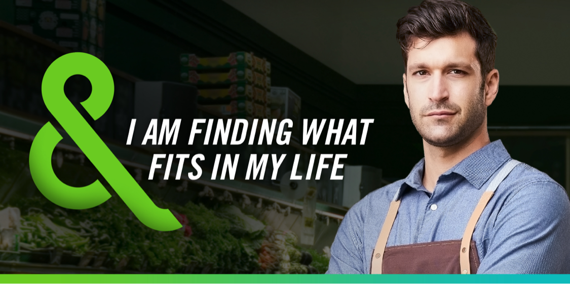 Image of 3 people with text that says - WE ARE TAKING ON MS & WE ARE STILL WRITING OUR STORIES