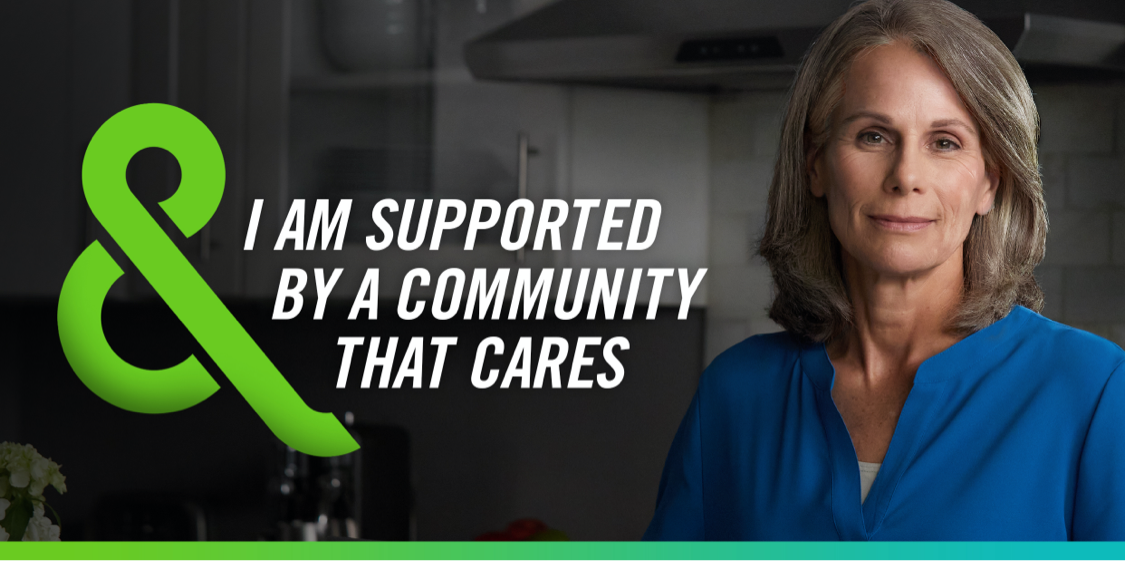 Image of two women sitting together and laughing with text that says - RESOURCES FOR YOU AND YOUR PATIENTS