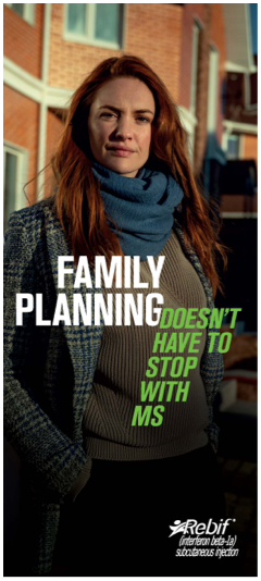 Image of the downloadable  Family planning for people with MS brochure